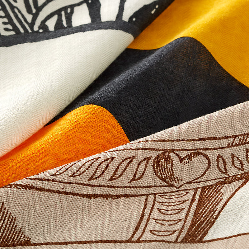 Cavalier en Formes shawl 140 | Hermès UAE